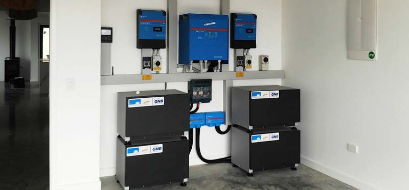 Off-grid solar power